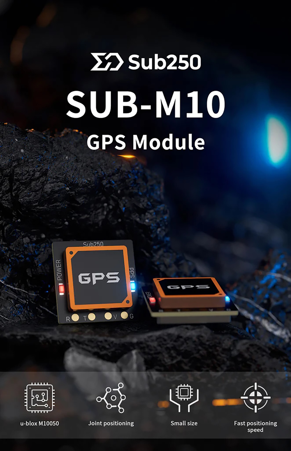 GPS-Modul-SUB250-Sub-M10-mit-U-blox-M10050-Chip-Spannungsbereich-33-V-5-V-fuumlr-fortgeschrittene-Na-1998710-1